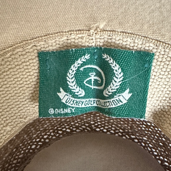 Disney Brown Straw Hat with Tan Band - Picture 2 of 7